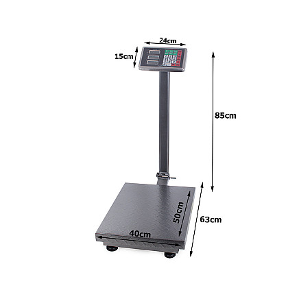 Electronic store weighway 300kg lcd