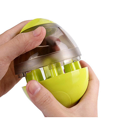 Interactive toy dog treat ball