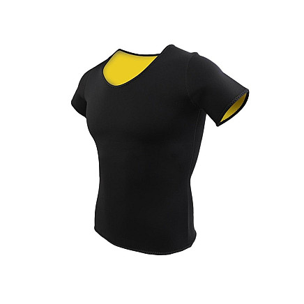 Womens neoprene fitness t-shirt short sleeve