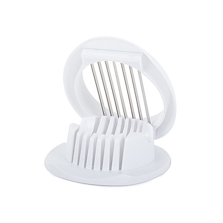 Boiled egg slicer for slicing eggs