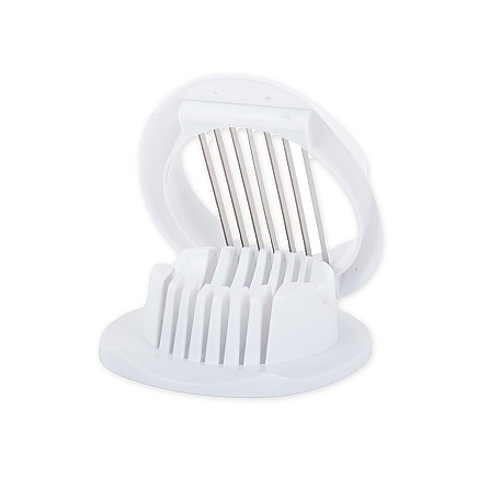 Boiled egg slicer for slicing eggs