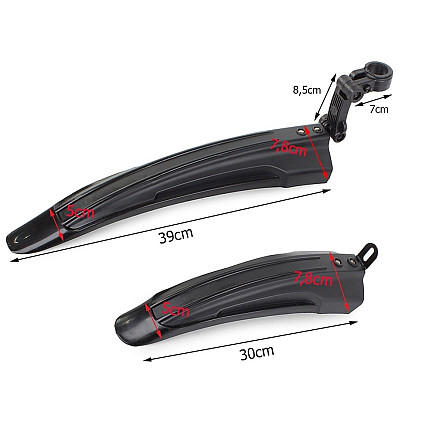 Bicycle mudguards front rear set bicycle 2 pcs