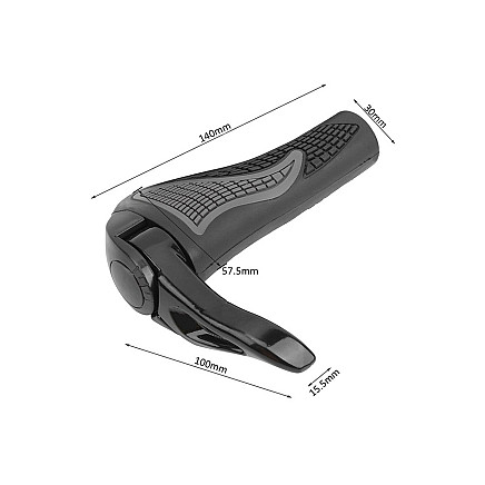 Bicycle horn grips rubber grips with horns