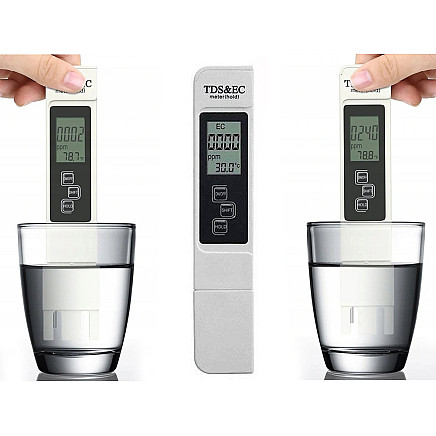 Tds ec osmosis temp water hardness tester