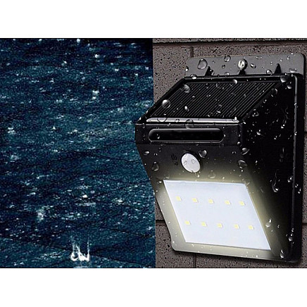 Solar lamp 30led with motion and dusk sensor