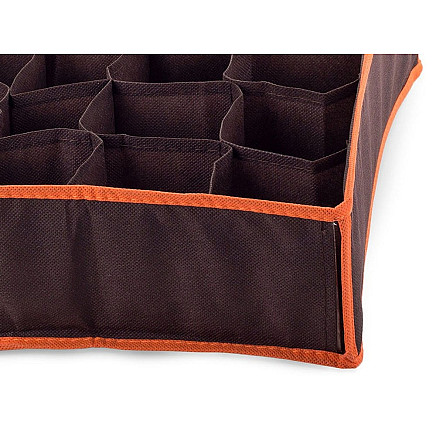 Organiser for the wardrobe drawer for socks underwear