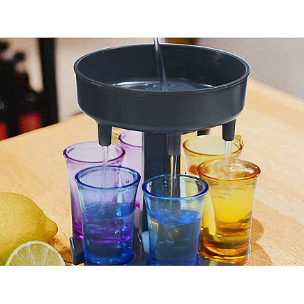 Drinks glass dispenser pouring machine