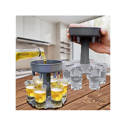 Drinks glass dispenser pouring machine