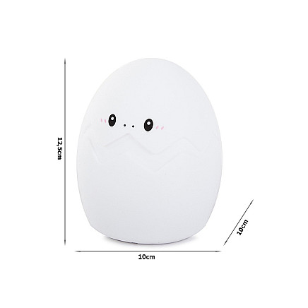 Childrens night light led egg rgb remote control usb