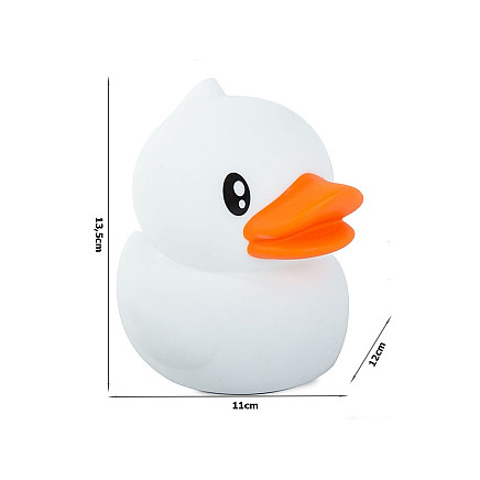 Led duck night light rgb remote control usb