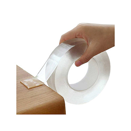 Dual transparent nano tape 5m