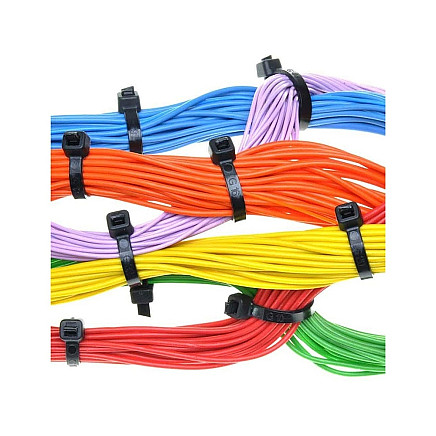 Tricks clamps 3.6x200 100 pcs black