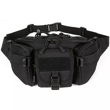 Klasiska ūdensnecaurlaidīga gurnu soma ar regulējamu siksnu