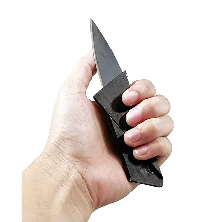 Saliekamais Kabatas Nazis Kredītkartes Formā