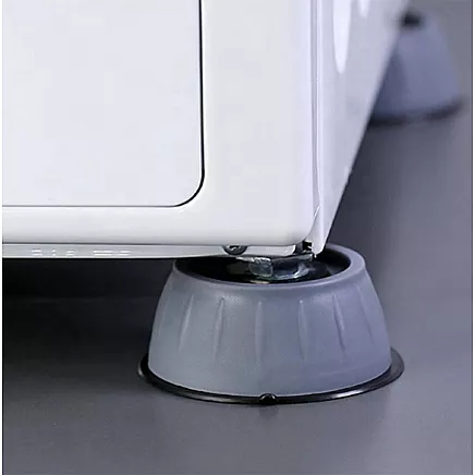 Антивибрационные и антискользящие накладки для бытовой техники: снижение шума и вибрации, повышение устойчивости стиральных машин - 4 шт. Набор с резиновой подложкой