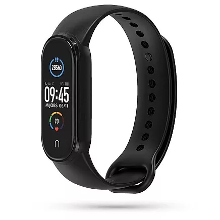 Tech-Protect IconBand siksniņa Xiaomi Mi Smart Band 5 / 6 / 6 NFC - melna
