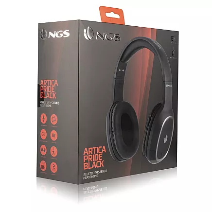 NGS headphones with microphone Arctica Pride / BT / Black