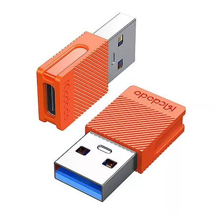 USB-C uz USB 3.0 adapteris, Mcdodo OT-6550 (oranžs)