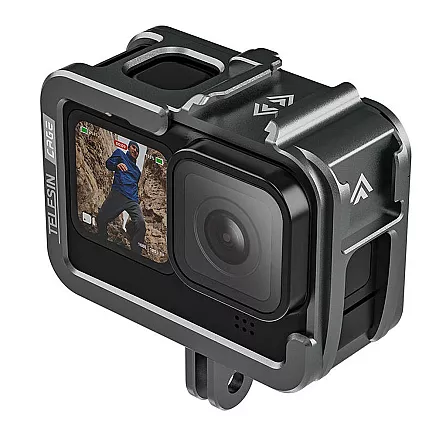 Telesin Алюминиевая защитная крышка для GoPro Hero 11 / 10 / 9 GP-FMS-G11