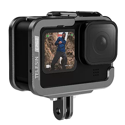 Telesin Алюминиевая защитная крышка для GoPro Hero 11 / 10 / 9 GP-FMS-G11