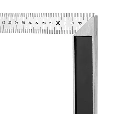 Deli Tools EDL302350 Steel angle ruler, 350 mm