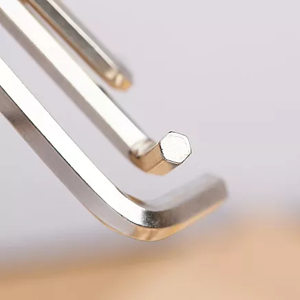 Sešstūra atslēgu komplekti 1,5-10 mm Deli Tools EDL3100 (sudraba krāsā)