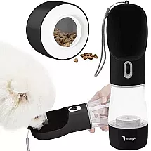 Ceļojumu ūdens pudele suņiem 3-in-1 Purlov 21033 ar barības trauku