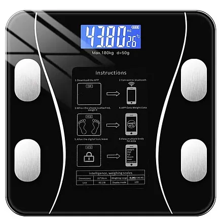 Ruhhy 22525 LCD analytical bathroom scale