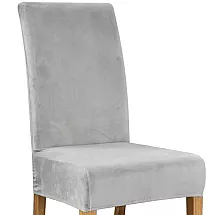 Krēsla Pārvalks - Pelēks Samts Ruhhy 22979