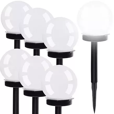 Solar garden lamp - ball set of 6 pcs. 23562