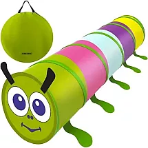 Telts ar tuneli bērniem, kāpurs