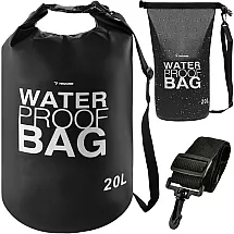 Waterproof bag 20L black 23566