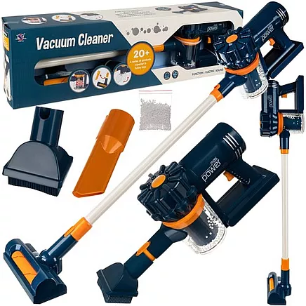 Childrens upright vacuum cleaner - blue 23544