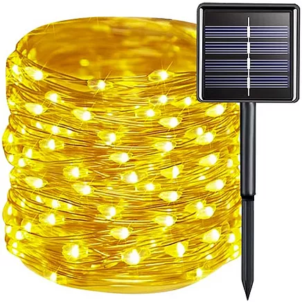 Solar garland 15m IP44 Gardlov 24007