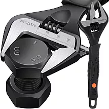 Regulējamā uzgriežņu atslēga Bigstreen 24283, 0-35 mm