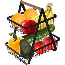 Ruhhy 24265 two-tier fruit/vegetable basket