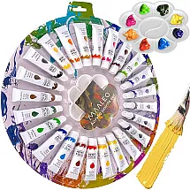 Akrila krāsu komplekts 24 gab. 12 ml Maaleo 24725