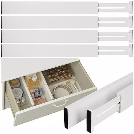 White Ruhhy 25632 drawer organizer