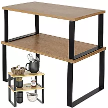 Bambusa virtuves plaukts - 2 gab. Ruhhy 25661