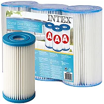Baseina sūkņa filtrs INTEX A tipa, 3 gab., 29003