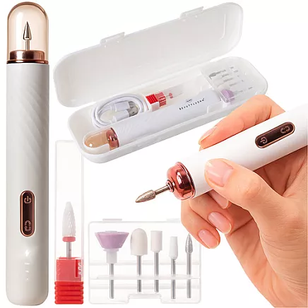 Beautylushh bezvadu nagu frēzēšanas iekārta ar 6 frēzēm