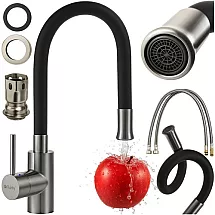 Kitchen faucet - flexible spout Ruhhy 26324