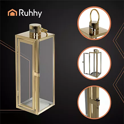 Golden lanterns 38/49/63cm 3pcs Ruhhy 26476