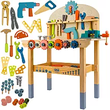 Koka darbagalds bērniem ar instrumentiem Kruzzel 26546