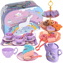Bērnu tējas komplekts koferī ar saldumiem Kruzzel 26368