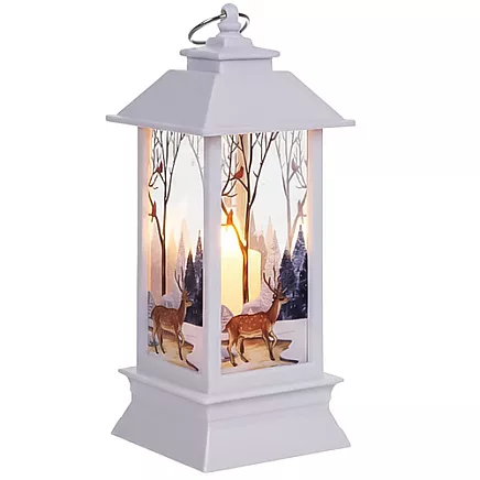 White LED Christmas Lantern Ruhhy 26753