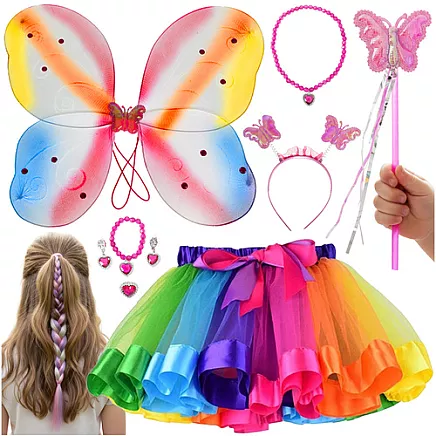 Butterfly Costume 6 Piece Kruzzel 26742