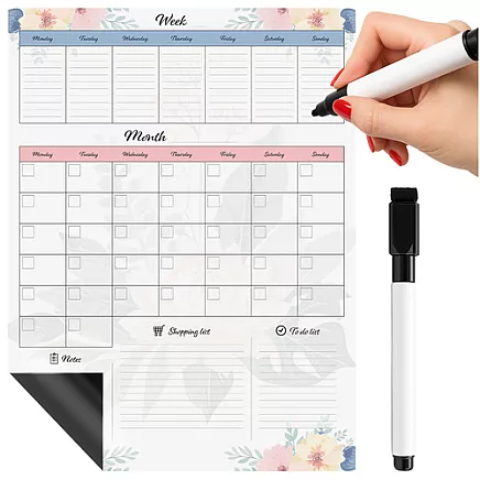 Ruhhy 26716 magnetic refrigerator planner
