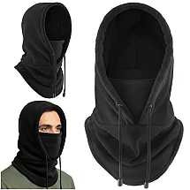 Winter scarf - black Trizand 26127