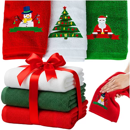 Christmas towels - set of 3 Ruhhy 26727
